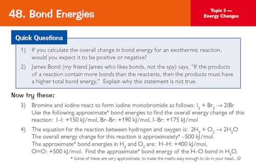 CGP Books - New 9-1 GCSE Chemistry AQA Revision Question Cards - Paper image 6