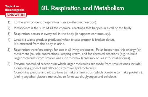 CGP Books - New 9-1 GCSE Combined Science: Biology AQA Revision Questi image 9