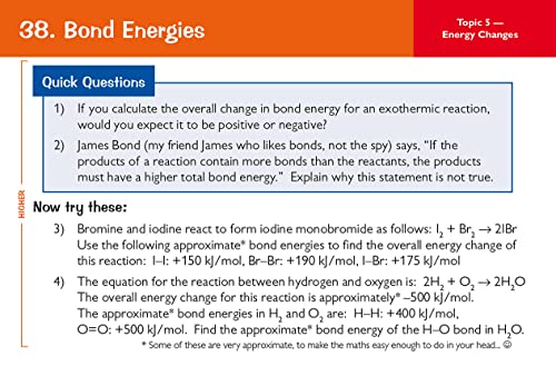 CGP Books - New 9-1 GCSE Combined Science: Chemistry AQA Revision Ques image 6