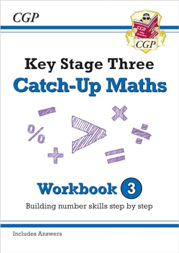 CGP Books - New KS3 Maths Catch-Up Workbook 3 (with Answers) - Paperba image 1