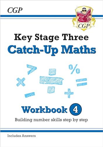 CGP Books - New KS3 Maths Catch-Up Workbook 4 (with Answers) - Paperba image 1