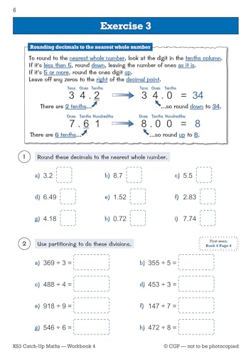 CGP Books - New KS3 Maths Catch-Up Workbook 4 (with Answers) - Paperba image 7