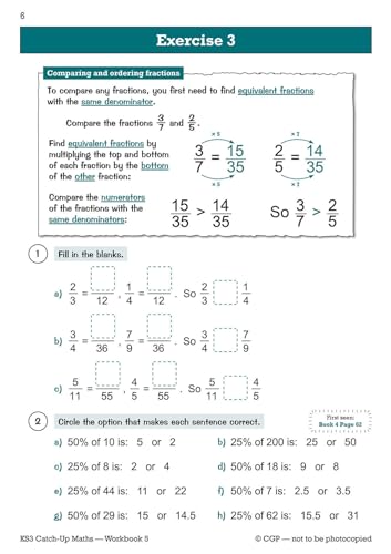 CGP Books - New KS3 Maths Catch-Up Workbook 5 (with Answers) - Paperba image 7