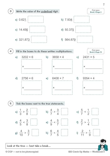 CGP Books - New KS3 Maths Catch-Up Workbook 5 (with Answers) - Paperba image 8