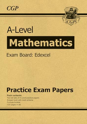 CGP Books - New A-Level Maths Edexcel Practice Papers (for the exams i image 1