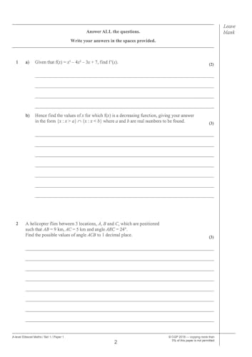 CGP Books - New A-Level Maths Edexcel Practice Papers (for the exams i image 3