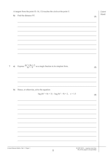 CGP Books - New A-Level Maths Edexcel Practice Papers (for the exams i image 6