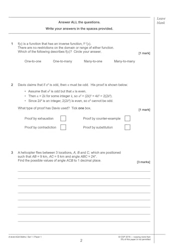 CGP Books - New A-Level Maths AQA Practice Papers (for the exams in 20 image 3