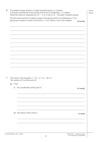 CGP Books - New A-Level Maths AQA Practice Papers (for the exams in 20 image 5
