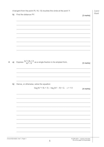 CGP Books - New A-Level Maths AQA Practice Papers (for the exams in 20 image 6