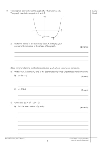 CGP Books - New A-Level Maths AQA Practice Papers (for the exams in 20 image 7