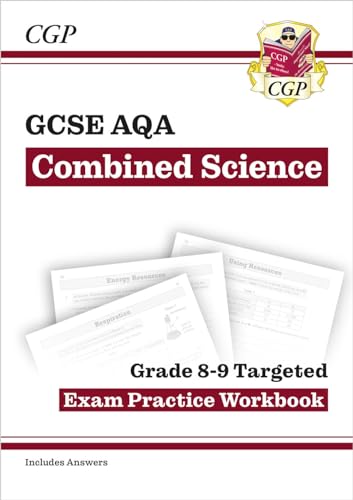 CGP Books - New GCSE Combined Science AQA Grade 8-9 Targeted Exam Prac image 1