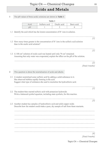 CGP Books - New GCSE Combined Science AQA Grade 8-9 Targeted Exam Prac image 2