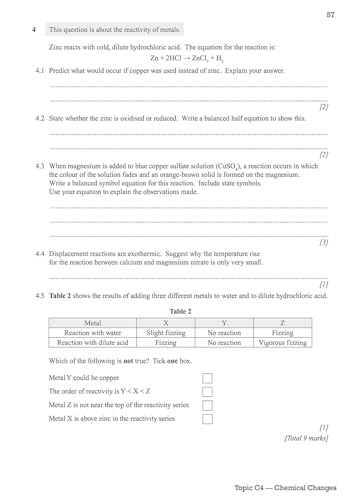 CGP Books - New GCSE Combined Science AQA Grade 8-9 Targeted Exam Prac image 4