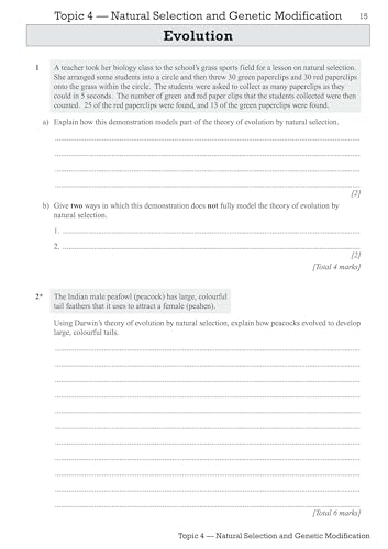 CGP Books - New GCSE Biology Edexcel Grade 8-9 Targeted Exam Practice image 2