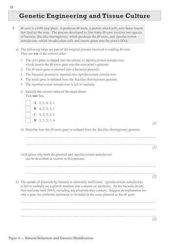 CGP Books - New GCSE Biology Edexcel Grade 8-9 Targeted Exam Practice image 5