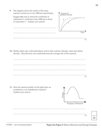CGP Books - New Grade 9-1 GCSE Chemistry: Edexcel 10-Minute Tests (wit image 3