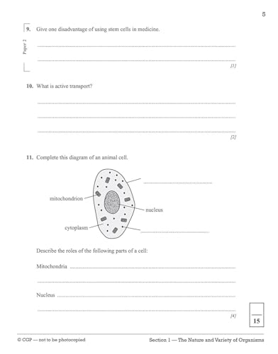 CGP Books - New Grade 9-1 Edexcel International GCSE Biology: 10-Minut image 5