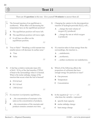 CGP Books - New Grade 9-1 Edexcel International GCSE Chemistry: 10-Min image 4