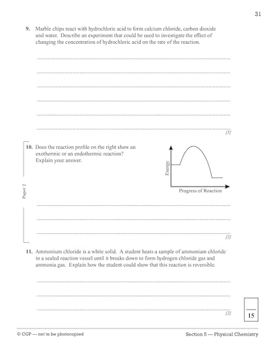 CGP Books - New Grade 9-1 Edexcel International GCSE Chemistry: 10-Min image 5