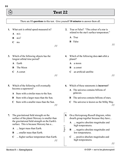 CGP Books - New Grade 9-1 Edexcel International GCSE Physics: 10-Minut image 2