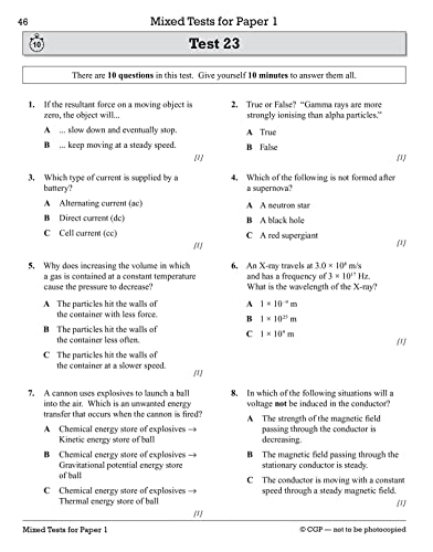CGP Books - New Grade 9-1 Edexcel International GCSE Physics: 10-Minut image 4
