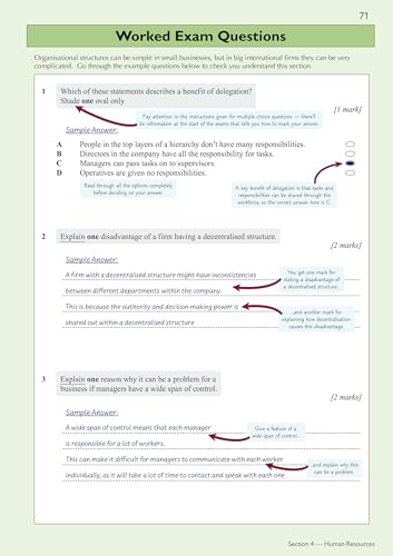 CGP Books - New GCSE Business AQA Complete Revision and Practice - Gra image 6
