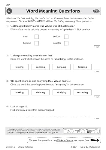 CGP Books - New KS2 English Reading SAT Buster: Fiction Book 2 (for te image 8