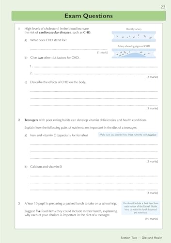 CGP Books - New 9-1 GCSE Food Preparation & Nutrition WJEC Eduqas Comp image 8