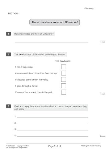 CGP Books - New KS2 English SATS Practice Papers: Pack 2 (for the test image 5