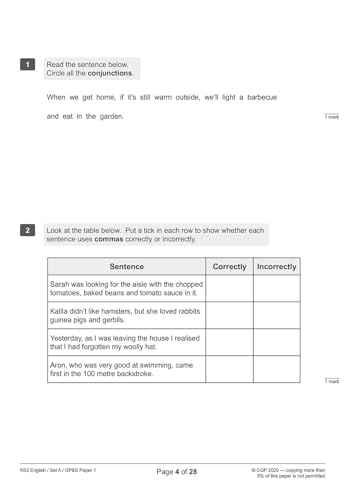 CGP Books - New KS2 English SATS Practice Papers: Pack 2 (for the test image 8