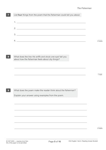 CGP Books - New KS2 English SATS Practice Papers: Pack 5 (for the test image 6