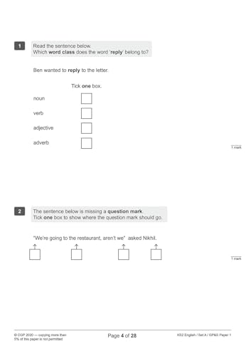 CGP Books - New KS2 English SATS Practice Papers: Pack 5 (for the test image 7