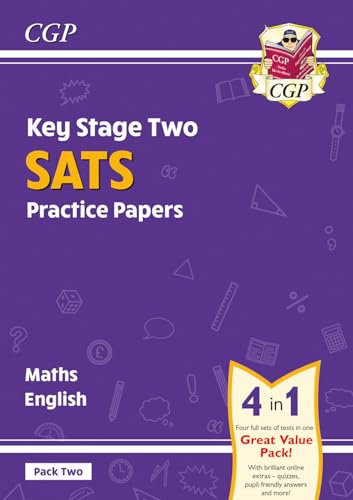 CGP Books - New KS2 Maths and English SATS Practice Papers Pack (for t image 1