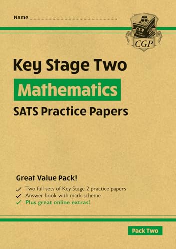 CGP Books - New KS2 Maths SATS Practice Papers: Pack 2 (for the 2019 t image 1