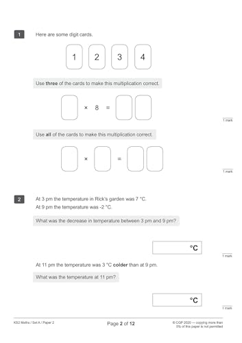 CGP Books - New KS2 Maths SATS Practice Papers: Pack 2 (for the 2019 t image 6