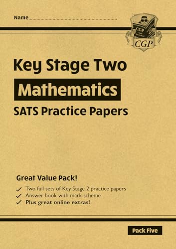 CGP Books - New KS2 Maths SATS Practice Papers: Pack 5 (for the 2019 t image 1