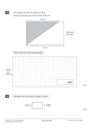 CGP Books - New KS2 Maths SATS Practice Papers: Pack 5 (for the 2019 t image 7