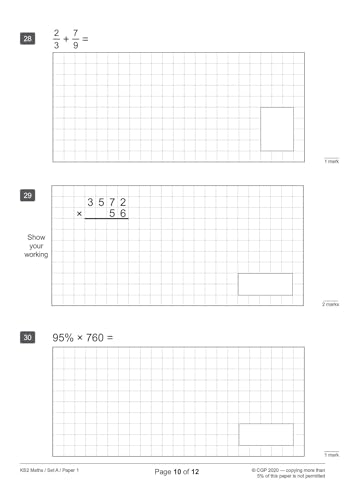 CGP Books - New KS2 Maths SATS Practice Papers: Pack 4 (for the 2019 t image 4