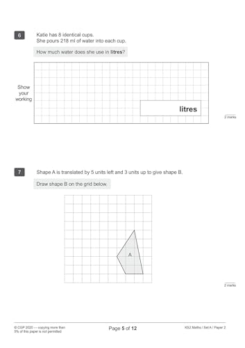 CGP Books - New KS2 Maths SATS Practice Papers: Pack 4 (for the 2019 t image 7