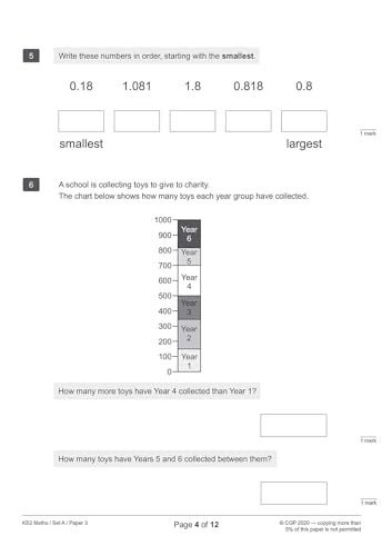CGP Books - New KS2 Maths SATS Practice Papers: Pack 4 (for the 2019 t image 9