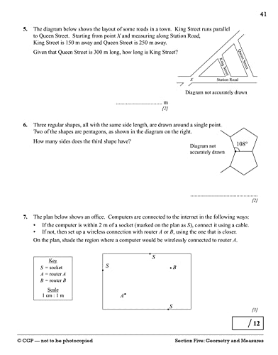 CGP Books - New Grade 9-1 GCSE Maths Edexcel 10-Minute Tests - Higher image 3
