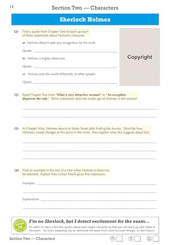 CGP Books - New Grade 9-1 GCSE English - The Sign of the Four Workbook image 5