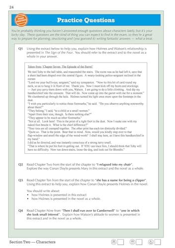 CGP Books - New Grade 9-1 GCSE English - The Sign of the Four Workbook image 8