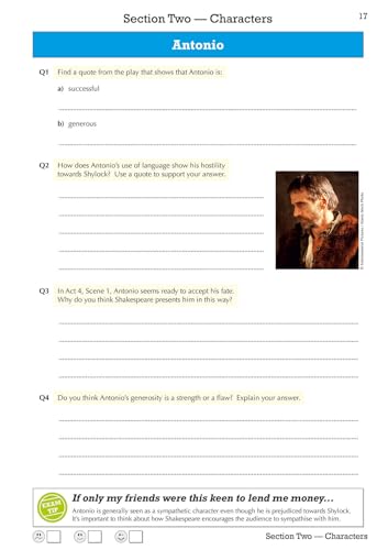 CGP Books - New Grade 9-1 GCSE English Shakespeare - The Merchant of V image 6