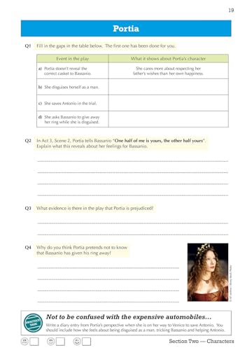 CGP Books - New Grade 9-1 GCSE English Shakespeare - The Merchant of V image 7