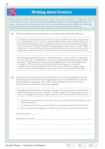 CGP Books - New Grade 9-1 GCSE English Shakespeare - The Merchant of V image 8