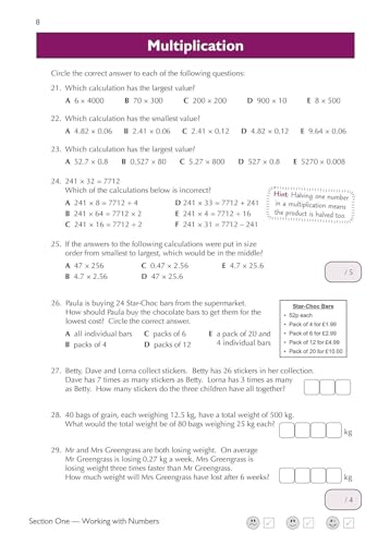CGP Books - New 11+ CEM Maths Practice Book & Assessment Tests - Ages image 8