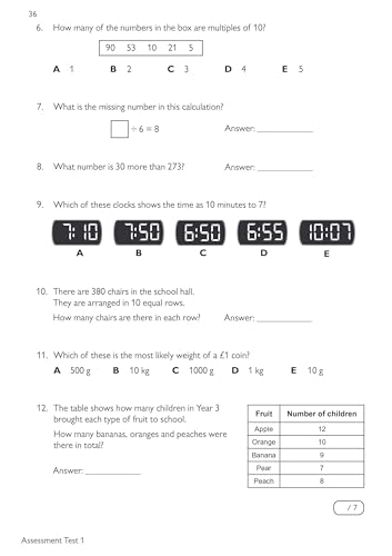 CGP Books - New 11+ GL Maths Practice Book & Assessment Tests - Ages 7 image 8