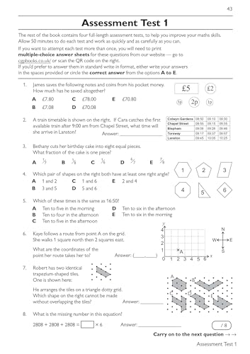 CGP Books - New 11+ GL Maths Practice Book & Assessment Tests - Ages 1 image 6